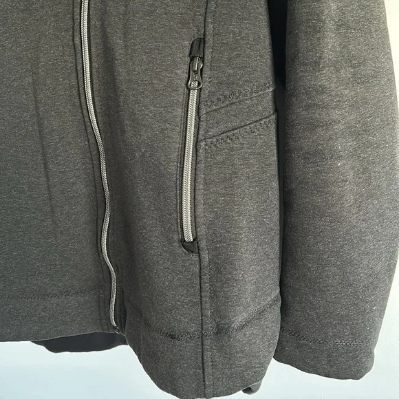 Lululemon Cozy Up Jacket Charcoal Gray Black Lightweight Coat Size 6 - Picture 15 of 17